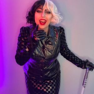 Cruella De Vil Jacket and Skirt